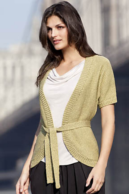 Sarah Jessica Belted Cardigan