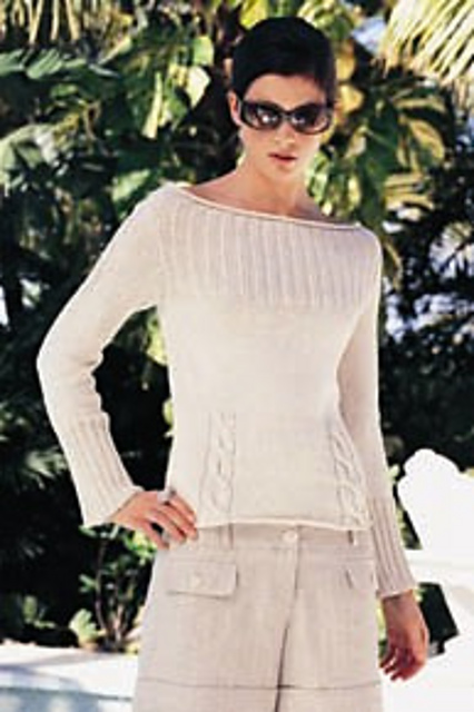 Boatneck Pullover
