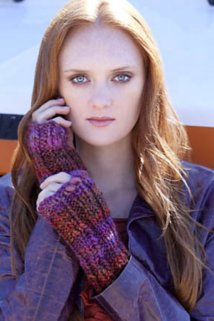 Too Late Knit Wristwarmers