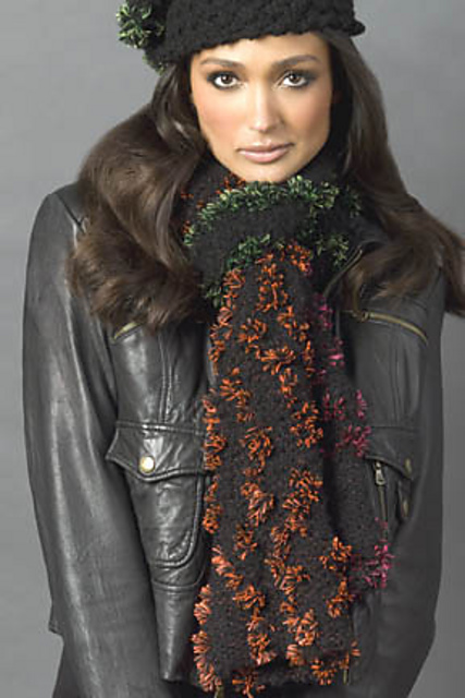 Tricolor Tube Scarf