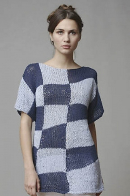 Graphic Trapeze Top