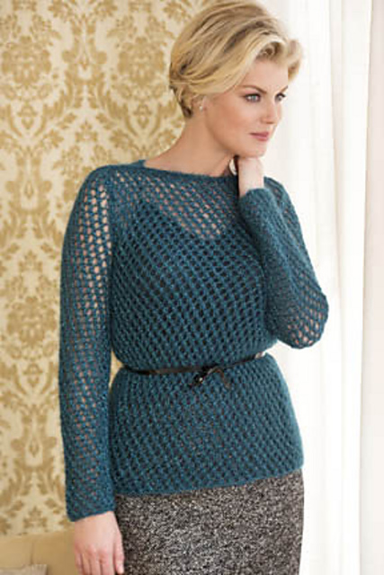 Elodie Mesh Pullover