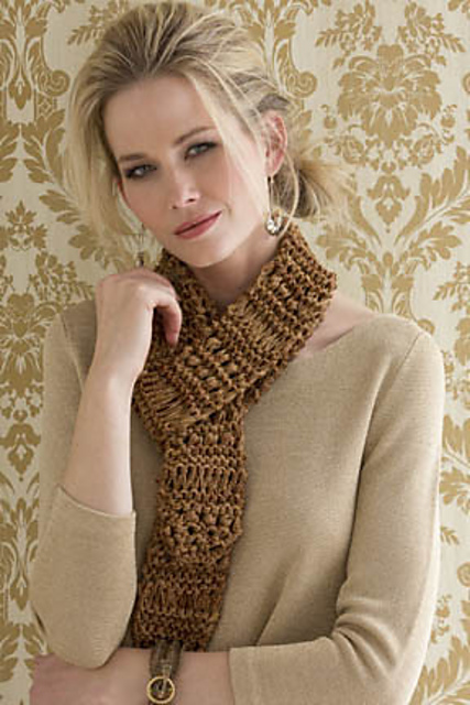 Paulette Drop Stitch Scarf