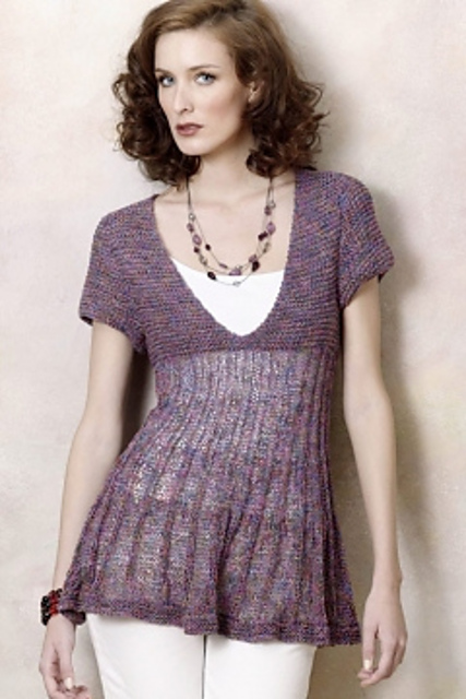 V-neck tunic