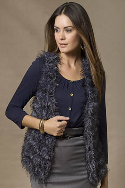 Belvedere Faux-Fur Vest
