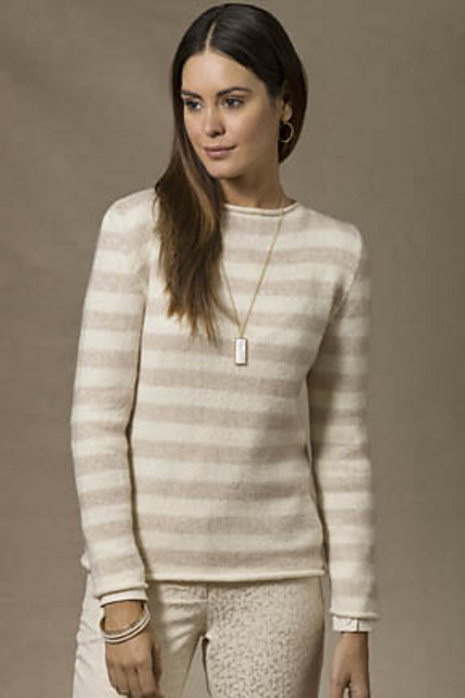 Duomo Striped Pullover