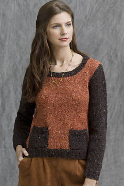Log Cabin Colorblock Pullover