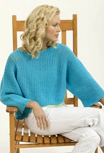 Turquoise Pullover