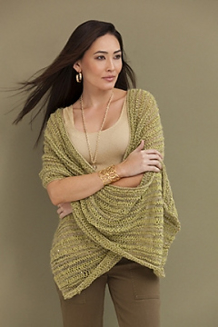 Laura Multi-Media Shawl