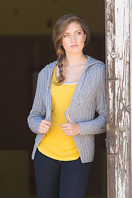 Foro Romano Cabled Cardigan