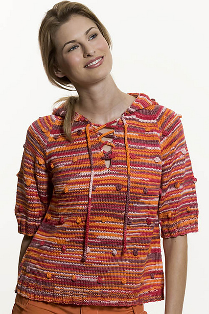 Bobbled Hoodie