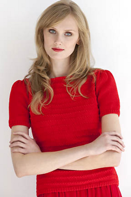 Seeing Red Boatneck Top