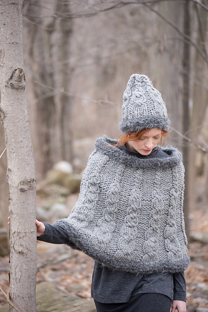 Silver Fir Capelet & Hat