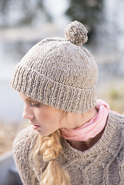 Brook Unisex Pompom Hat