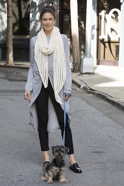 Bank Street Mesh Scarf