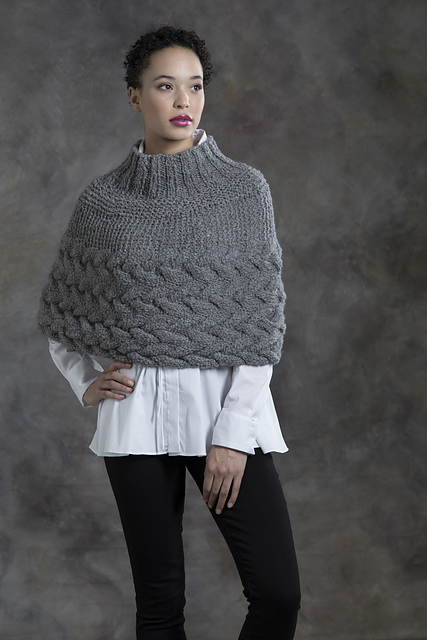 Grey Birch Capelet