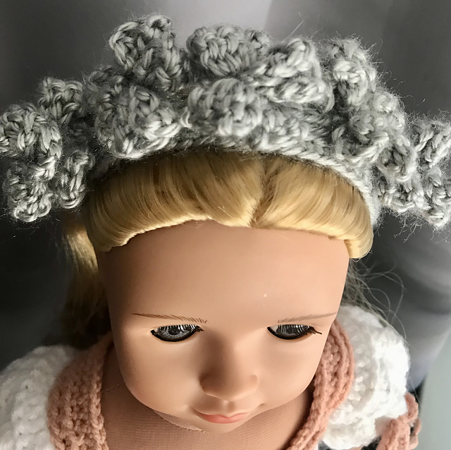 18" Doll Flower Headband