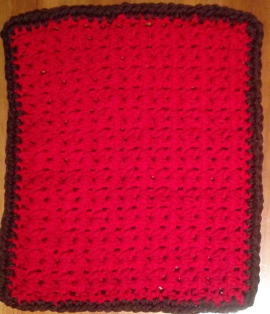 Poppy Crossover Blanket
