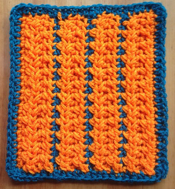 Crossover Stitch Blanket
