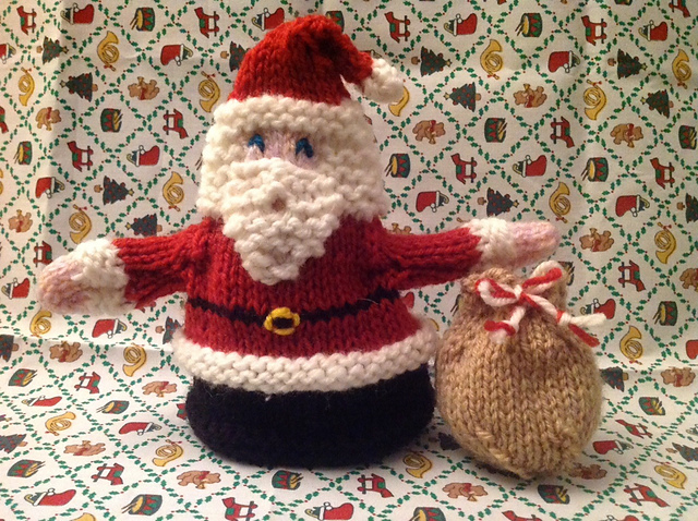 Father Christmas (Santa) Childrens Hand Puppet