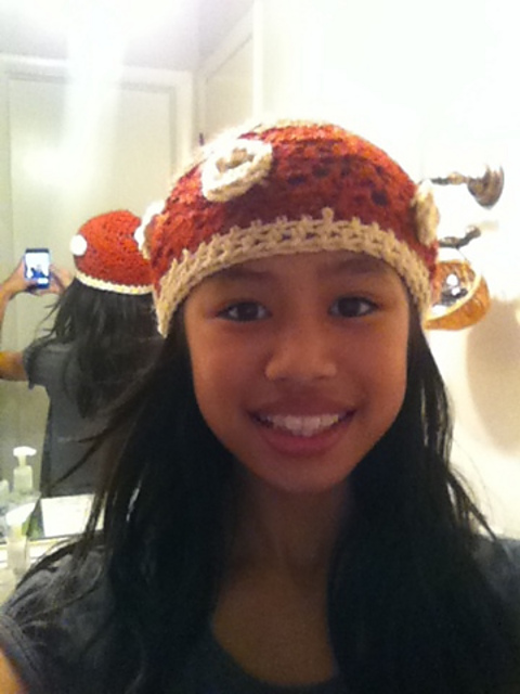 Mario mushroom hat