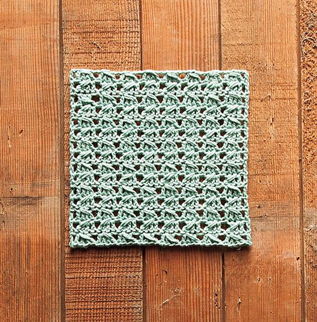 Sloped Lines Dishcloth