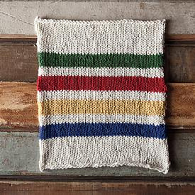 Hudson’s Bay Inspired Dishcloth