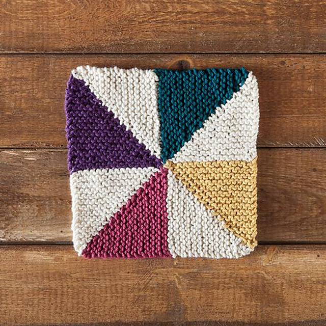 Pinwheel Dishcloth