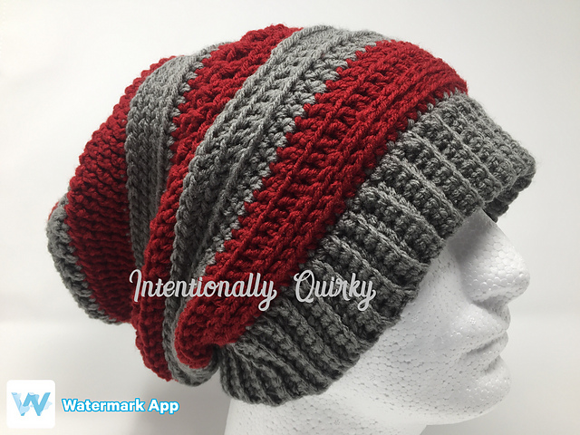 Intentionally Quirky Slouchy Hat