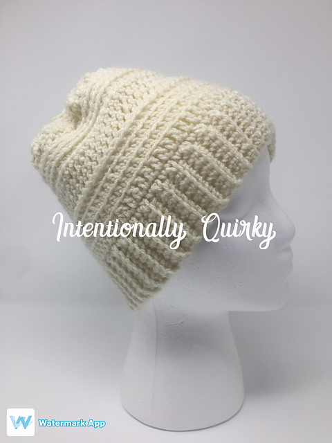 Intentionally Quirky Messy Bun Ponytail Hat