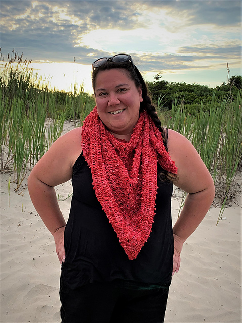 Ruby Shawl