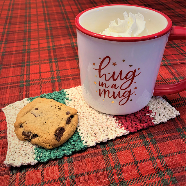 Winter Hills Mug Rug