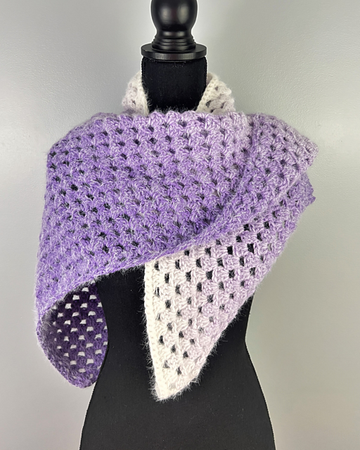Granny's Love Triangle Scarf
