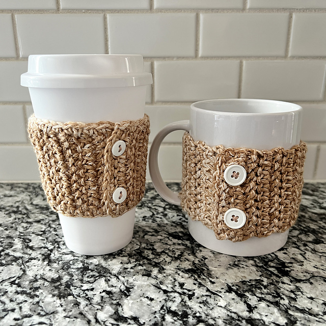 Toasted Marshmallow Mug Cozy