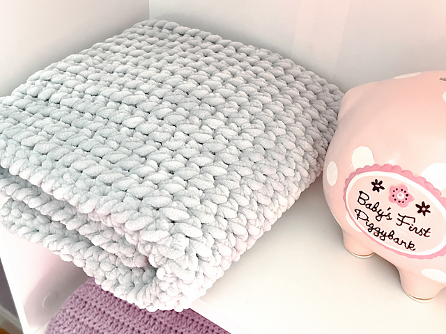 Rolling Hills Baby Blanket