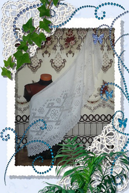 Shawlette The Bride's Bouquet