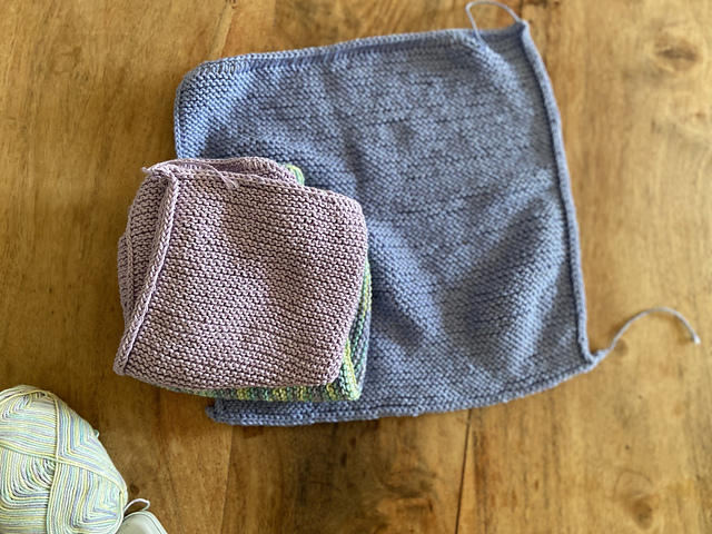 Dishcloth with a nice edge