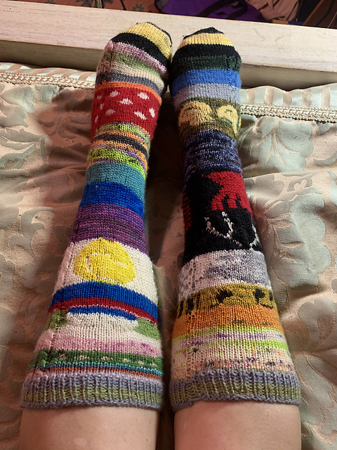 Magical Me Scrap Socks