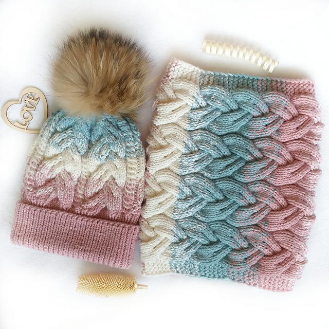 Snood "Desert Rose"