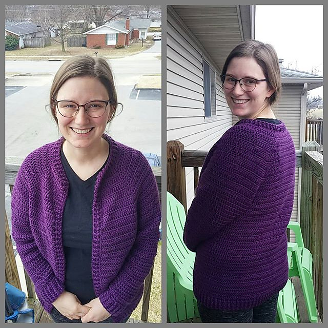 Nina cardigan crochet clearance pattern