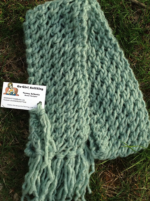 Go-Girl knitting- Scarf