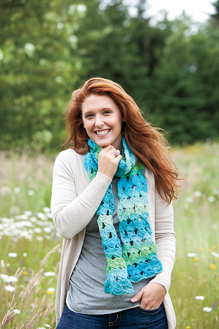 Slash Fest Broomstick Lace Scarf