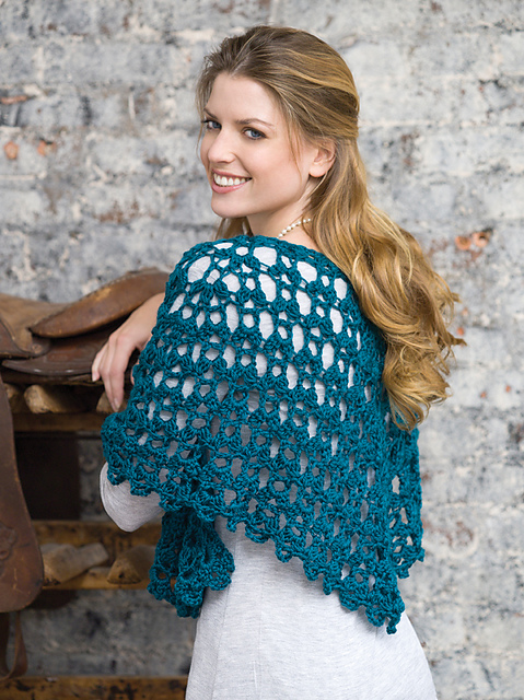 Graceful Shell Shawl