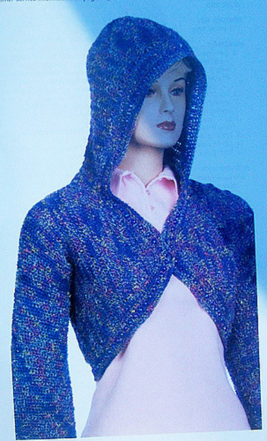 Beaded Hoodie Shrug