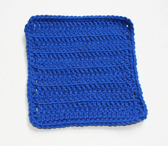 Ravelry: Simple Ribbed Dishcloth pattern by Megan Denham