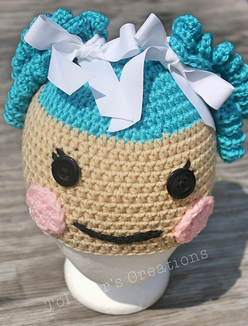 Lalaloopsy-inspired Ragdoll Hat