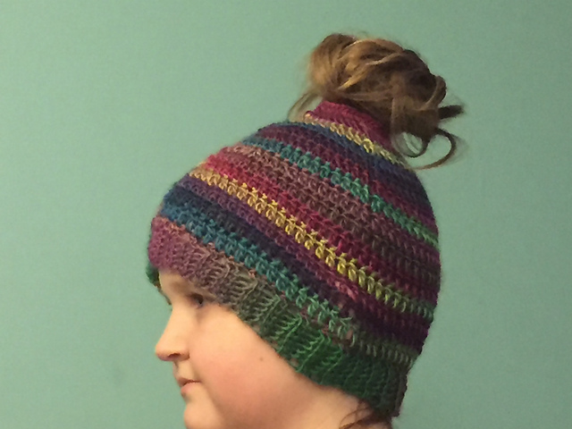 Messy Bun Hat