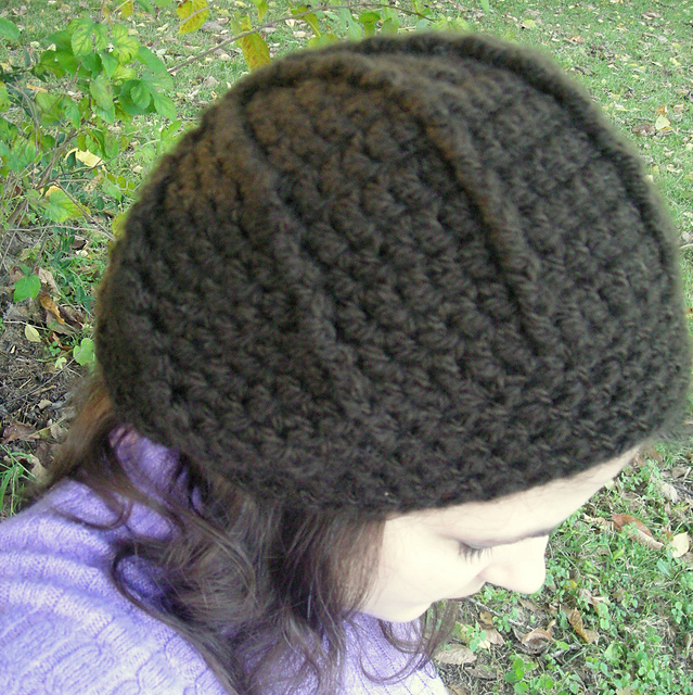 Autumn Ribbed Slouch Hat