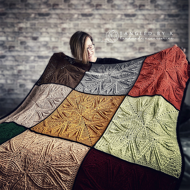 Fleur-de-lis blanket