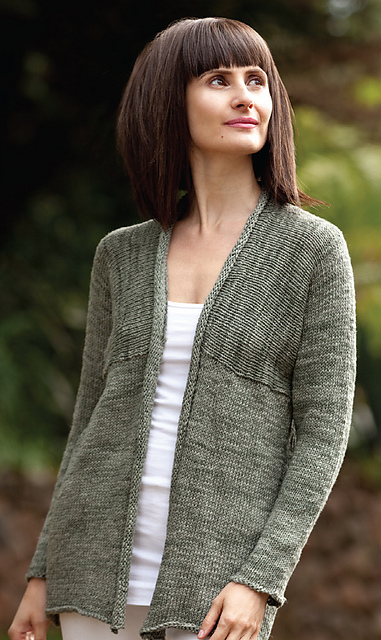 Bamboo Sideways Swing Cardigan